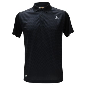 Apacs Dry-Fast Collared Shirt (AP13005) - Black